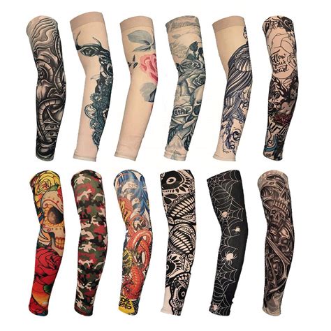 fake tattoo for arms clothing|realistic temporary tattoo sleeves.